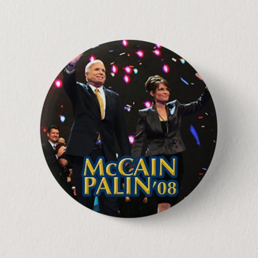 ボタンPalin McCain 缶バッジ (正面)