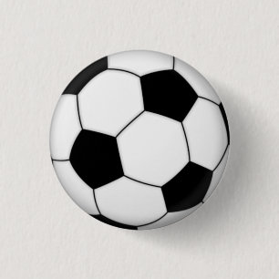 ボタンPinのサッカー 缶バッジ