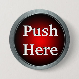 ボタンPinをここに押して下さい 缶バッジ
