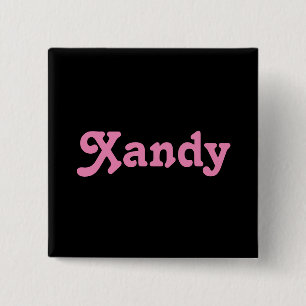 ボタンXandy 缶バッジ