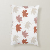 ボタ素朴ニカルテラコッタメープル離れパターン アクセントクッション (裏面(縦))