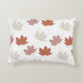 ボタ素朴ニカルテラコッタメープル離れパターン アクセントクッション (裏面)