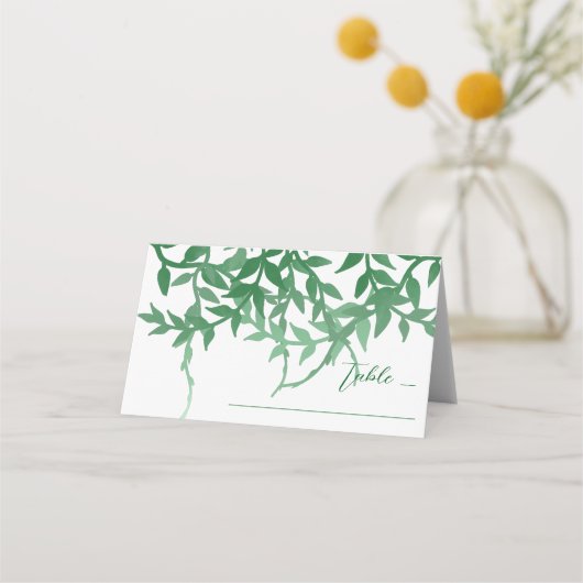 ボタ素朴ニ離れカル結婚 プレイスカード (正面)