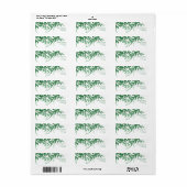 ボタ素朴ニ離れカル結婚 ラベル (フルシート)