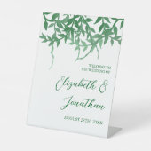 ボタ素朴ニ離れカル結婚 台座サイン (正面)