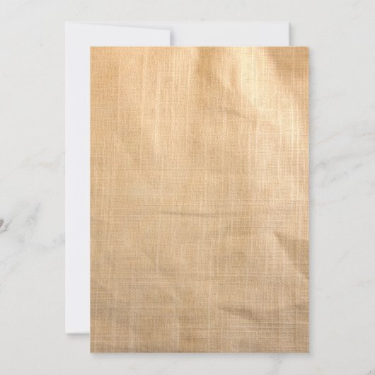 ボタ素朴ンのブライダルシャワー招待 招待状 (裏面)