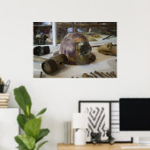 ボダイ鉱夫のヘルメット ポスター (ホームオフィス)