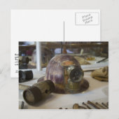 ボダイ鉱夫のヘルメット ポストカード (正面/裏面)