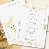 ボダスペインのアルカトラスオロ・ミニマル結婚リスト 招待状