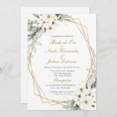 ボダデオロ結婚式招待状 招待状 (正面/裏面)