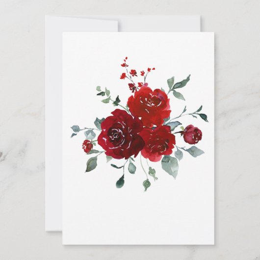 ボダネグロ・イ・ロホ 招待状 (裏面)