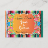 ボダ披露宴へ 名刺 (正面)