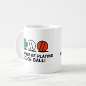 ボッおもしろいチェボール コーヒーマグカップ (正面左)