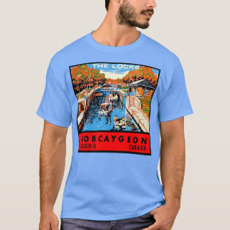 ボッカイジョンオンタリオヴィンテージトラベル Tシャツ