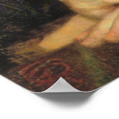 ボッカバチアタ – ダンテガブリエルロセッティ ポスター (角)