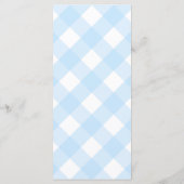 ボックウッドエレガント男の赤ちゃん《キリスト教》洗礼式や命名式お祝い メニュー (裏面)