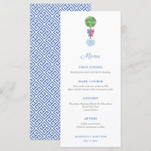 ボックウッドクラシックトピアリー赤白青パーティー