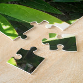 ボックガーデンズフロリダピンク熱帯ブロムリード花 ジグソーパズル (側面)