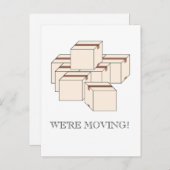 ボックスの移動 案内ポストカード (正面/裏面)