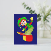 ボックスクッションに入った漫画ジャック ポストカード (スタンド正面)