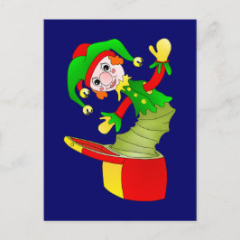 ボックスクッションに入った漫画ジャック ポストカード