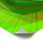 ボックスクール抽象芸術素晴らしフラクタルアート ポスター (角)