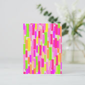 ボックスストライプ ポストカード (スタンド正面)