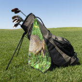 ボックスタートル ゴルフタオル (グリーン)