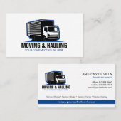 ボックストラックの移動・配送・ジャンクホールサービス 名刺 (正面/裏面)