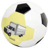 ボックストラック漫画イラストレーション サッカーボール (3/4)