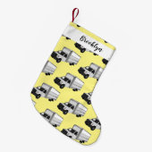 ボックストラック漫画イラストレーション スモールクリスマスストッキング (正面 (吊り時))