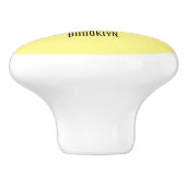 ボックストラック漫画イラストレーション セラミックノブ (側面)