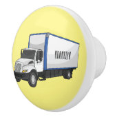 ボックストラック漫画イラストレーション セラミックノブ (右)