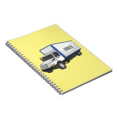 ボックストラック漫画イラストレーション ノートブック (右側)