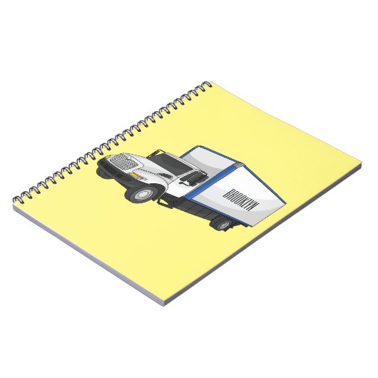 ボックストラック漫画イラストレーション ノートブック (左側)