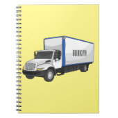 ボックストラック漫画イラストレーション ノートブック (正面)