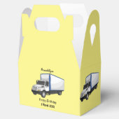 ボックストラック漫画イラストレーション フェイバーボックス (オープン)