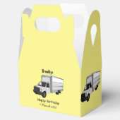 ボックストラック漫画イラストレーション フェイバーボックス (オープン)