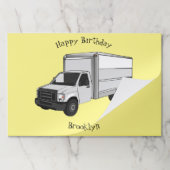 ボックストラック漫画イラストレーション ペーパーパッド (折り畳み)