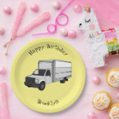 ボックストラック漫画イラストレーション ペーパープレート (パーティー)