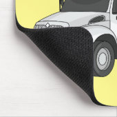 ボックストラック漫画イラストレーション マウスパッド (コーナー)