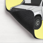 ボックストラック漫画イラストレーション マウスパッド (コーナー)