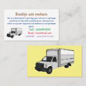 ボックストラック漫画イラストレーション 名刺 (正面/裏面)