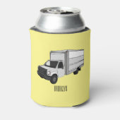 ボックストラック漫画イラストレーション 缶クーラー (缶裏面)