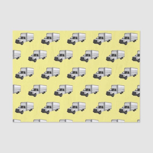 ボックストラック漫画イラストレーション 薄葉紙 (正面)