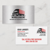 ボックストラック移動運搬プロフェッショナル 名刺 (正面/裏面)