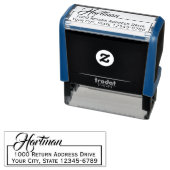 ボックスファンシー差出人住所 セルフインキングスタンプ (インサイチュ)