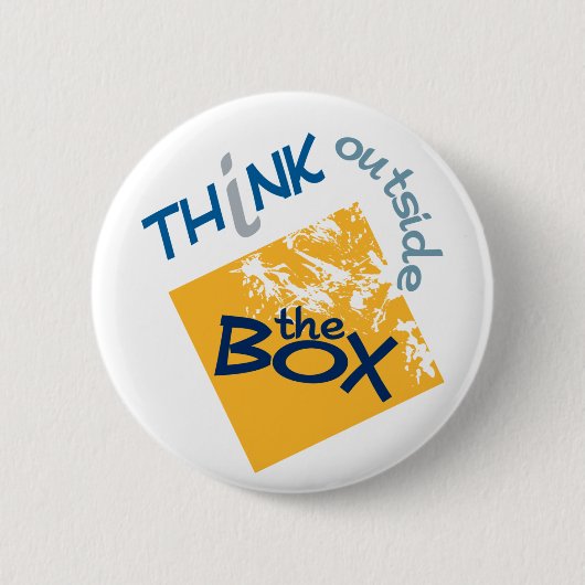 ボックスボタンの外側 缶バッジ (正面)