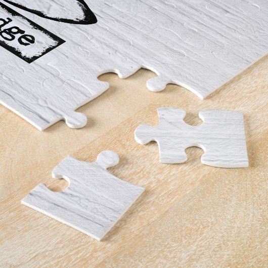 ボックスワイングラスのジグソーパズル – ワおもしろいイン ジグソーパズル (側面)