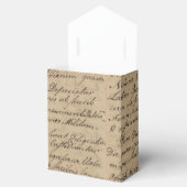 ボックスヴィンテージ手書き フェイバーボックス (オープン)